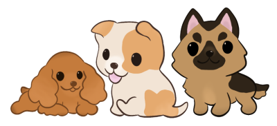 Illustration 3 chiens